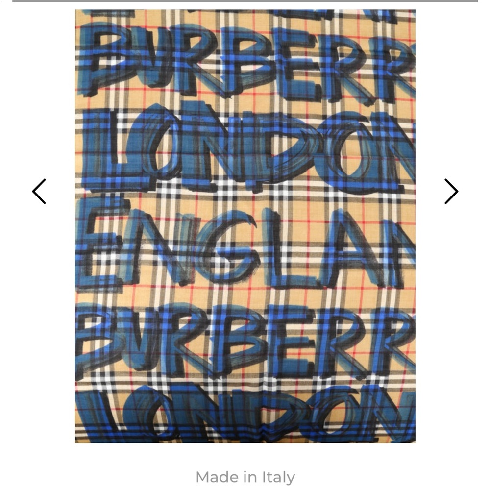 Burberry scarf